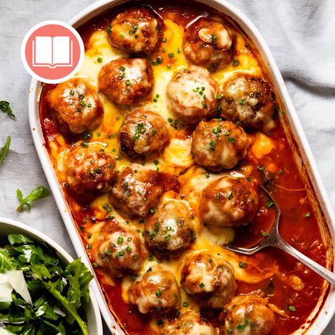 Pasta Balls, Baked Pork Meatballs, Pork Mince Recipes, Beef And Pork Meatballs, Juicy Meatballs, Tin Recipes, Pork Meatballs, Recipetin Eats, Recipe Tin