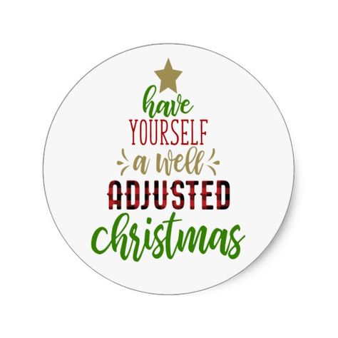 Chiropractic "Well Adjusted" Christmas Stickers Chiropractic Christmas, Chiropractic Humor, Chiropractic Assistant, Chiropractic Quotes, Chiropractic Marketing, Chiropractic Therapy, Family Chiropractic, Chiropractic Wellness, Christmas Craft Supplies