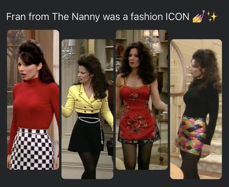 Nanny Inspired Outfits, Nana Fine Outfit, The Nanny Fashion, Nanny Fashion, Nana Fine, The Nanny, 80s Outfit, Halloween Costume Outfits, Inspired Outfits