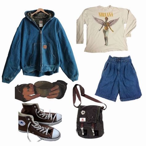 Fairy Grunge Outfit, Grunge Outfit, Downtown Outfits, Outfit Collage, Will Byers, Swaggy Outfits, Fairy Grunge, Lookbook Outfits, Dream Clothes