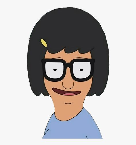 Burger Drawing Easy, Tina From Bobs Burgers, Bobs Burgers Painting, Tina Bobs Burgers, Hairstyle Cartoon, Tattoo Mirror, Burger Drawing, Bob Burgers, Bobs Burgers Funny