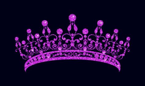 Rosa Vector, Rosas Vector, Cool Black Wallpaper, Create Logo Design, Crown Pink, Queens Wallpaper, Purple Cross, Pink Crown, Glitter Photo