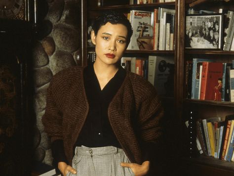 Wrap Yourself in These Chunky Twin Peaks Sweaters and Forget About The Climate Crisis | The Mary Sue Josie Packard, Twin Peaks Tv, Joan Chen, Twin Peaks Fashion, Twin Peaks 1990, Retro Chinese, Laura Palmer, Promotional Photos, Paris Mode