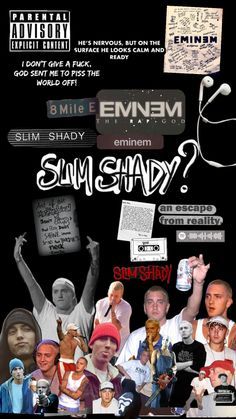 Check out rshaw4371's Shuffles #music #wallpaper #art #eminem #eminemshuffle #eminemishot #eminemalbumn Eminem Aesthetic, Moms Spaghetti, Eminem Poster, Eminem Memes, 90s Rappers Aesthetic, The Slim Shady, 90s Rappers, Eminem Wallpapers, Aesthetic Lyrics