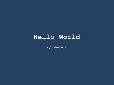 Hello world! - CodeTheC Hello World Programming Tattoo, Hello World Tattoo, Hello World Code, Tattoo Collection, World Tattoo, A Program, Hello World, Wallpaper Pc, Make It