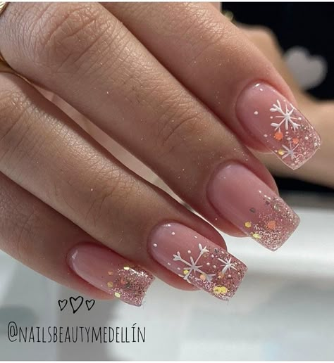 Winter Nails Acrylic, Christmas Nails Easy, Christmas Gel Nails, Her Nails, Christmas Nails Acrylic, Acrylic Nails Coffin Short, Festival Nails, Short Acrylic Nails Designs, Xmas Nails