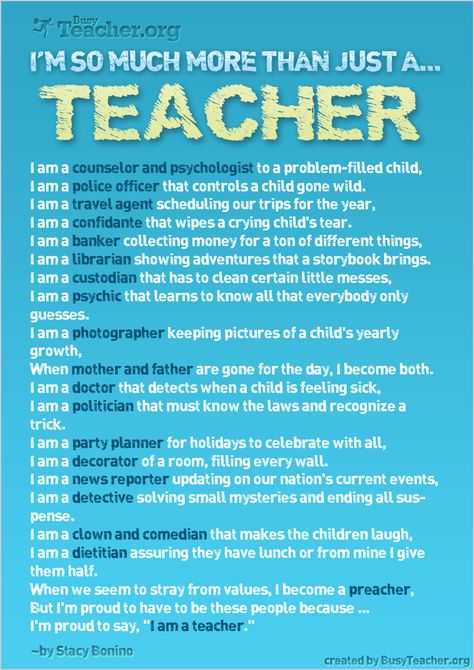 Why my job is never boring, poster "I'm So Much More Than Just A Teacher!" Teaching Quotes, Teaching Inspiration, Teacher Inspiration, Classroom Inspiration, Teacher Quotes, Future Classroom, Teaching Classroom, Teacher Hacks, Teacher Humor