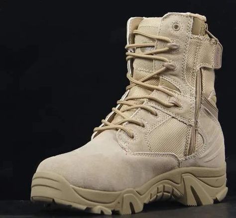 Where can I find this type of shoes Desert Combat Boots, Army Shoes, Military Shoes, Combat Shoes, Mens Ankle Boots, Ankle Boots Men, Military Tactical, Tactical Boots, Military Boots