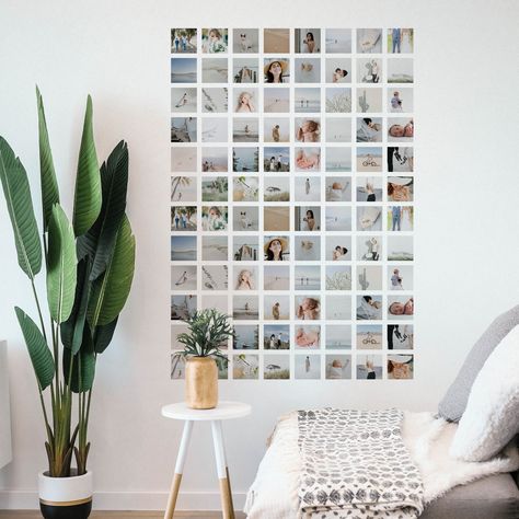 Ivy Photo Wall, Scandinavian Photo Wall, Photo Wall 2023, Picture Wall Apartment, Scandinavian Picture Wall, Photo Wall Apartment, Photos On The Wall Ideas, Photo Wall Ideas Bedroom, Minimalist Photo Wall