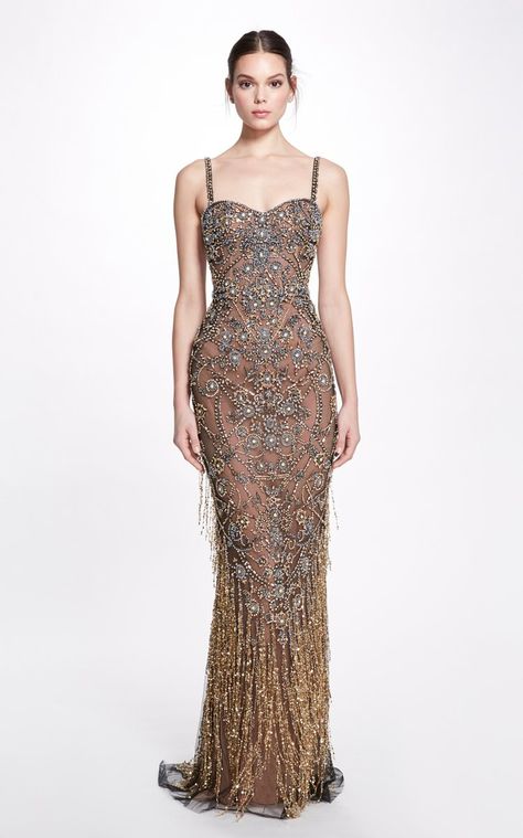 Marchesa Couture, Marchesa Fashion, Sequin Evening Gowns, Floral Gown, Sequin Gown, Tulle Gown, Couture Gowns, Marchesa, Formal Gowns