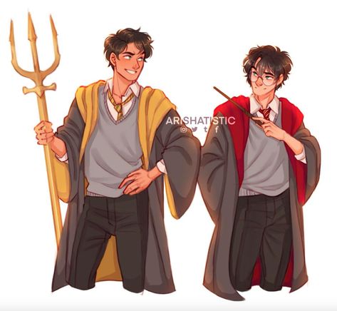 #fanfiction Percy Jackson X Harry Potter, Percy Jackson And Harry Potter, Harry Potter Fanart, Percy Jackson, Crossover, Harry Potter