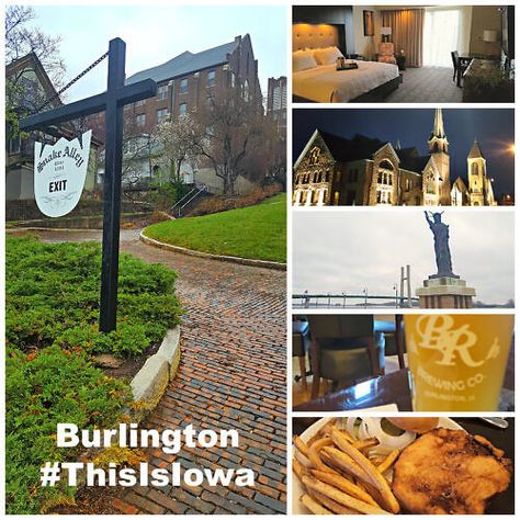 Burlington Iowa, Road Trip Hacks, Hotel Stay, Travel Writer, Catfish, Spa Day, Road Trips, Fall Halloween, Iowa