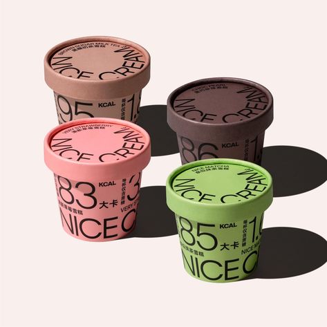 9 Best Packaging Design Trends from 2023 and 2024 | VistaPrint Ice Cream Cups, Ice Cream Packaging, Premium Ice Cream, Packaging Design Trends, Ice Cream Design, Ice Cream Brands, Healthy Ice Cream, Make Ice Cream, Samos