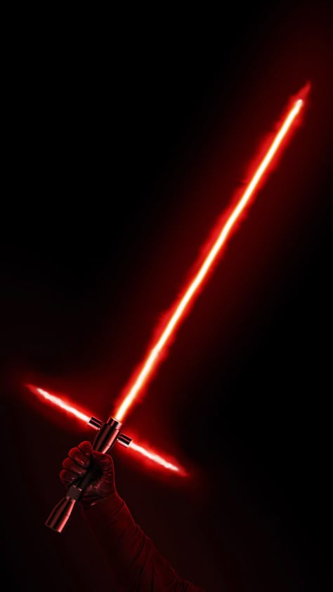 Lightsaber Wallpaper, Kylo Ren Wallpaper, Star Wars Backgrounds, Kylo Ren Lightsaber, Glow Wallpaper, Star Wars Sith Lords, Star Wars Illustration, Star Wars History, Adam Driver Kylo Ren