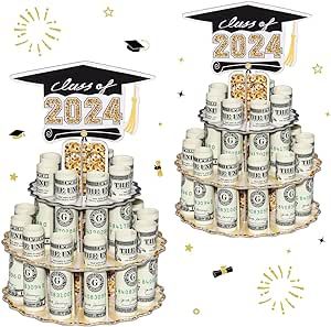 Graduation Gifts Money, Cash Cake, Ideas With Balloons, Cake Congratulations, School Decorating Ideas, Gift Money Holder, School Outside, Bookish Crafts, Money Cakes