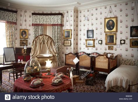 Children s nursery interior at Osborne House former home of Queen Victoria East Cowes Isle of Wight England UK English Heritage Stock Photo 1920s Bedroom, Isle Of Wright, Cowes Isle Of Wight, Victorian Nursery, Isle Of Wight England, Osborne House, Nursery Interior Design, Nursery Interior, Uk English