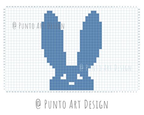 Printable Graph Paper, Knitting Hacks, Crochet Pattern Instructions, Design Crochet, Modern Crochet Patterns, Bunny Design, Crochet Rabbit, Christmas Knitting Patterns, Bunny Designs