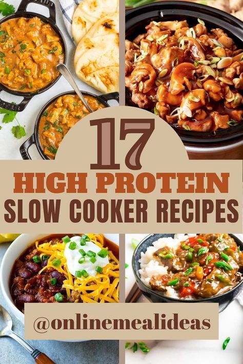 These high-protein slow cooker recipes help you very much. You can make these recipes in a slow cooker or crockpot and you can get back to your work. When it’s ready, serve hot with any dish and enjoy your meal. So let’s jump to these easy and healthy recipes and make them at home. Protein Slow Cooker Recipes, High Protein Slow Cooker Recipes, Low Calorie Recipes Crockpot, Crockpot Meal Prep, Slow Cooker Meal Prep, High Protein Recipes Dinner, Protein Dinner Recipes, Crockpot Lunch, Quick Meal Prep