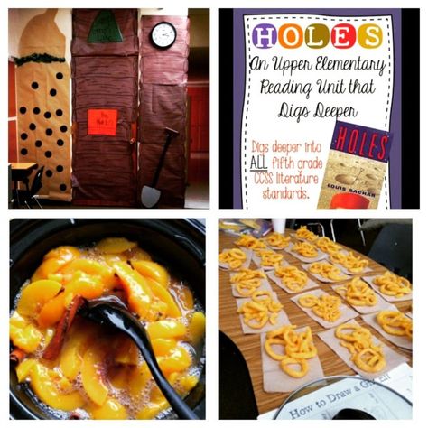 Sploosh, Onions, and God's Thumb while teaching Holes by Louis Sachar - The Hungry Teacher Tutoring Activities, Holes By Louis Sachar, Holes Movie, Teach Like A Pirate, Holes Book, Reading Tools, Book Tasting, Novel Study Activities, Louis Sachar