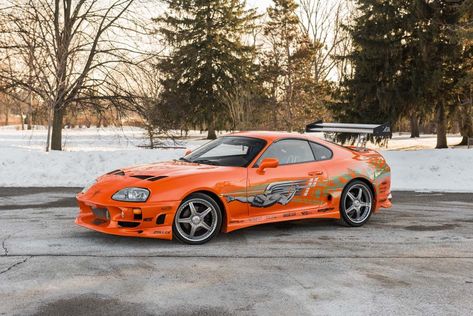 Original Fast & Furious Toyota Supra stunt car – Photos Toyota Mk4 Supra, Bmw 2013, Toyota Supra Mk3, Toyota Supra Turbo, Fast And The Furious, Toyota Supra Mk4, Ford Mustang Boss, Drifting Cars, Audi S4