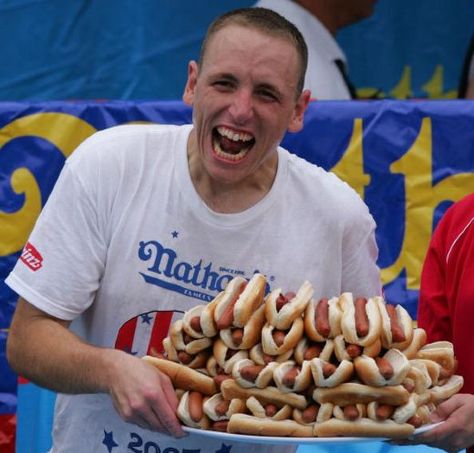 Joey Chestnut, Funnel Cake, Calorie Intake, Trail Mix, Dog Eating, Low Calorie, Weight Gain, Funnel, Best Foods