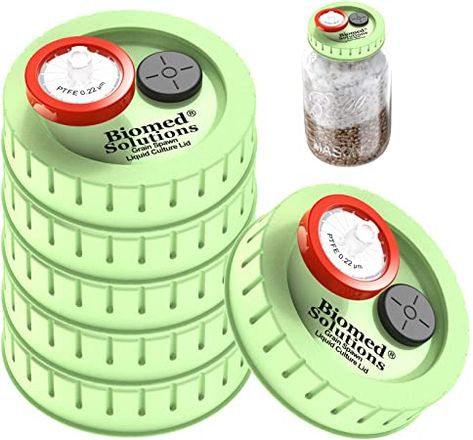 Mushroom Growing, Mason Jar Lid, Hydroponics Diy, Mushroom Cultivation, Canning Lids, Wide Mouth Mason Jars, Mason Jar Lids, Old Fashioned Recipes, Jar Lids