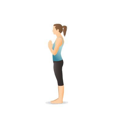 Mountain Pose Yoga, Yoga Illustrations, Seated Yoga Poses, Pose Standing, Yoga Cartoon, Sanskrit Names, Vibration Plate, Yoga Illustration, Poses Yoga