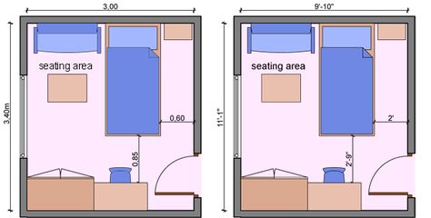 Bedroom Layout Floor Plans, Kids Bedroom Flooring, Bedroom Floor Plan, Small Bedroom Layout, Luxury Bathroom Master Baths, Bedroom Furniture Layout, Contemporary Bedroom Design, Small Bathroom Renovations, Bedroom Layout