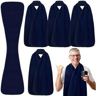 Amazon.com: Reversible Adult Bibs for Women - Bib Scarf Clothing Protectors - Adult Bibs for Men - Dining Scarf Bibs for Adults - Black White Design : Health & Household Dining Scarf, Scarf Clothing, Clothing Protectors, Black White Design, Scarf Bib, Adult Bibs, Senior Citizen, Black And White Design, White Design