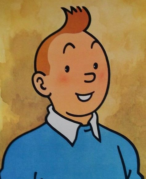 TINTIN Hairstyle Cartoon, Belgian Comics, Tin Tin Cartoon, Andre Kohn, Drawing Superheroes, Moomin Valley, Cartoon Hair, Tin Tin, American Decor