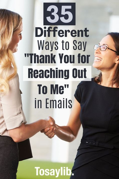 Typically, when professionals receive an email, they use words like “Thank you for reaching out to me” to show appreciation for their consideration, as a greeting for your response or to simply make a good impression. But don’t you wish there was another way to say “Thank you for reaching out to me” without sounding like a broken tape recording? Response To Appreciation, Professional Email Responses Thank You, Thank You For Meeting With Me, Another Way To Say Thank You, Professional Email Example, Professional Communication, Funny Emails, Thank You Email, Thanking Someone