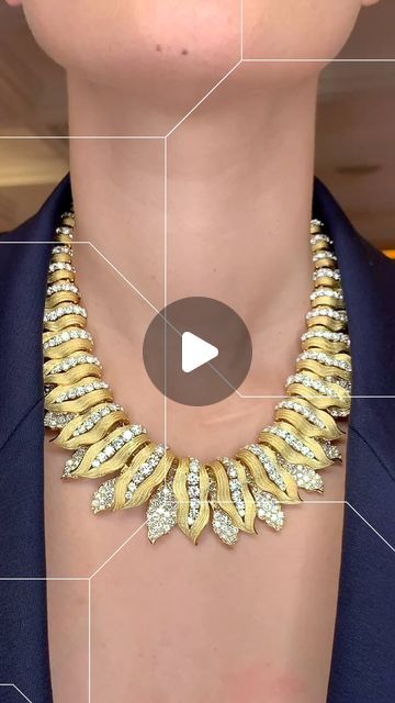 Ronald Abram on Instagram: "Late 1960s Bulgari design captured bold creativity, nature-inspired motifs, and sculptural artistry. Embracing yellow gold and vibrant gemstones, Bulgari seamlessly blended enduring elegance with avant-garde style to create truly iconic pieces.

Featuring the one-of-a-kind diamond foliage necklace by Bulgari, circa 1966.

#worthyofcollection #mandarinoriental #mandarinorientalhongkong #ronaldabram" Late 1960s, Avant Garde Fashion, Nature Inspired, Nature Inspiration, 1960s, Yellow Gold, Gemstones, Yellow, Gold