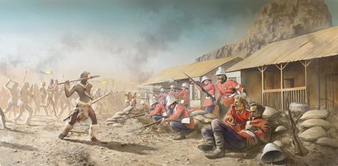 Rorke's Drift 1879 Rorke's Drift, Zulu Warrior, King And Country, Napoleonic Wars, African History, British History, The Mission, Dec 30, Military Art