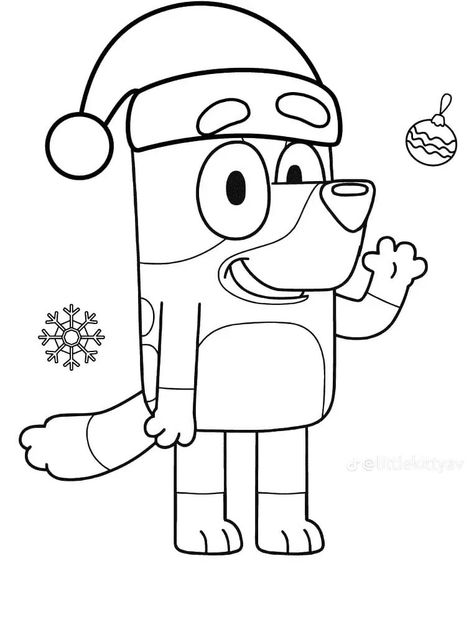 Bluey christmas coloring page || NOT MINE Family Coloring Pages, Christmas Coloring Sheets, Christmas Shirt Svg, Kids Worksheets, Valentine Coloring Pages, Cartoon Coloring, Christmas Dinnerware, Christmas Rock, Family Coloring