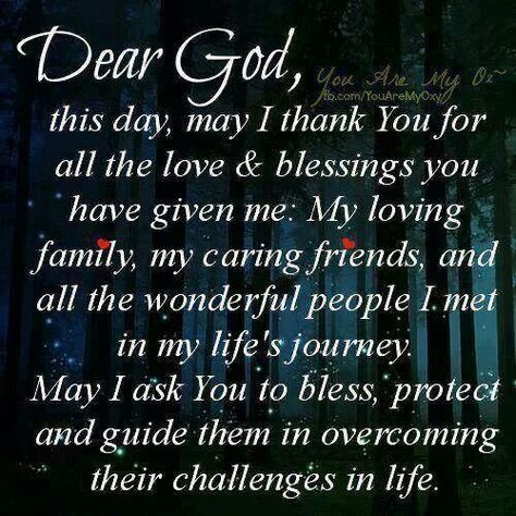 Dear God, please bless, protect and guide my family, friends and everyone I've ever met Good Night Prayer, Prayer For Family, A Course In Miracles, Night Prayer, Prayer Verses, Faith Prayer, Prayer Warrior, Inspirational Prayers, Bible Prayers