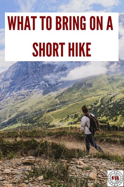 Short Hike Essentials, Hiking New Zealand, Beginner Hiker, Hiking Snacks, Types Of Hiking, Hiking Training, Outdoor Gadgets, Bear Spray, Hiking Essentials