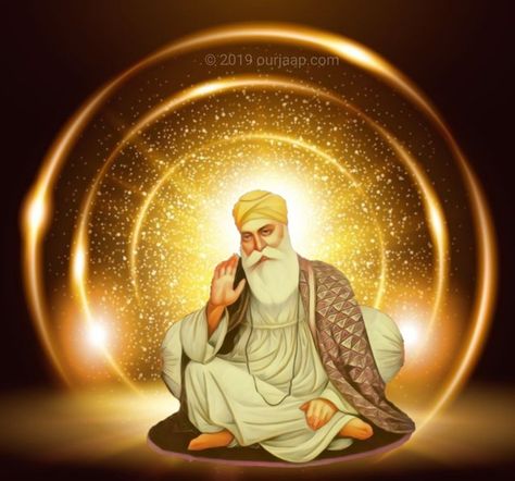 Guru Nanak Dev Ji Hd Wallpaper, Guru Nanak Pics, Guru Wallpaper, Guru Purab, Ik Onkar, Guru Nanak Photo, Guru Nanak Ji, All God Images, Motivation Status