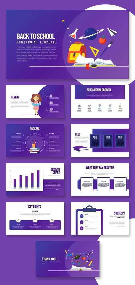 Back To School Powerpoint, Powerpoint Presentation Ideas, School Powerpoint, Powerpoint Designs, School Powerpoint Templates, Education Presentation, Best Presentation Templates, Presentation Ideas For School, Case Study Template