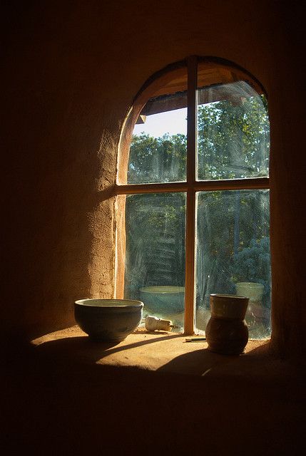 Framing Composition, Wattle And Daub, Shadow Photography, Cob House, Beautiful Windows, Natural Building, Old Windows, Arched Windows, Window View