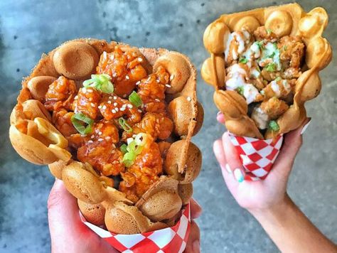 Everything They'll Be Eating at Coachella This Weekend Coachella Food, Honey Garlic Chicken, Vegan Options, Restaurant Recipes, Food Delivery, Food Items, Food Pictures, Food Network Recipes, Best Foods