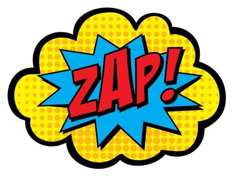 Printable+Superhero+Pow+Bam+Signs Zap Pow, Superhero Signs, Wonder Woman Party, Superhero Decorations, Super Hero Theme, Batman Party, Spiderman Party, Superhero Birthday Party, Spiderman Birthday