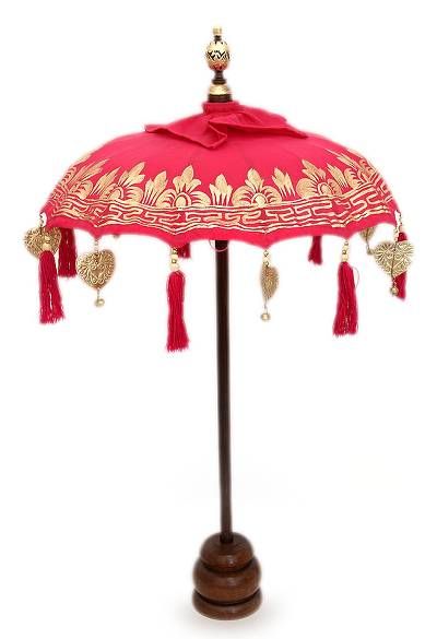 Cotton and bamboo umbrella - Beautiful Femininity | NOVICA Bamboo Umbrella, Umbrella Decorations, Small Umbrella, Offset Patio Umbrella, Umbrella Art, Umbrella Designs, Wood Carver, Crystal Jewelry Sets, Gift Suggestions