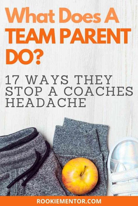 What Does A Team Parent Do? 17 Ways To Stop A Coaches Headache | Rookie Mentor | Team mom football, Softball team mom, Soccer team mom Team Mom Softball Ideas, Softball Team Mom Organization, Soccer Team Mom Organization, Softball Dugout Ideas Team Mom, Team Parent Ideas, Team Mom Tball Ideas, Football Team Mom Organization, Basketball Team Mom Ideas, Basketball Tournament Ideas Team Gifts