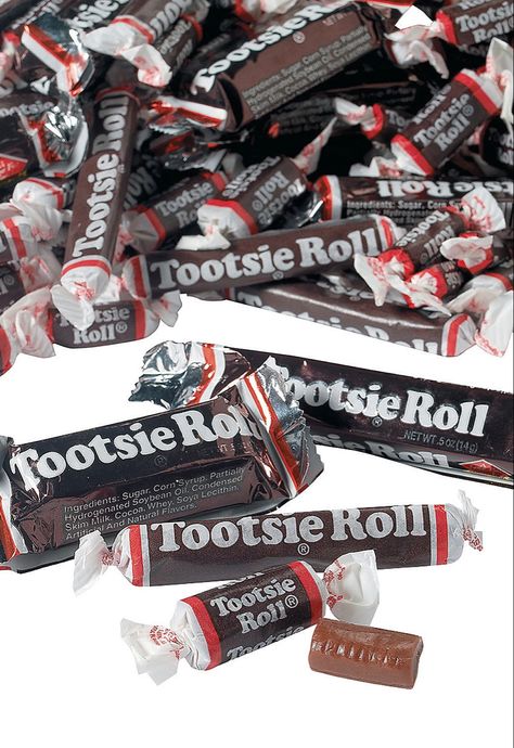 Tootsie Rolls, Tootsie Roll, Skim Milk, Soybean Oil, Halloween Candy, Corn Syrup, Junk Food, Natural Flavors, Apple Pie