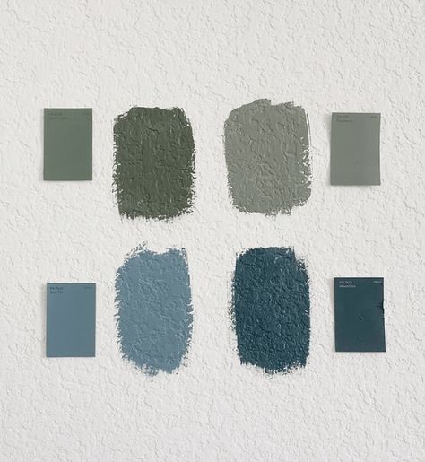 Designer-Approved Green Paint Colors for Your Home Trending Green Paint Colors, Green Wall Paint Colors, Green Interior Paint, Barn Colors, Essex Green, Spa Inspired Bathrooms, Green Wall Color, Green Painted Walls, Painters Palette