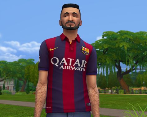 Mod The Sims - FC Barcelona Home Jersey 2014/15 for male sims Ts4 Soccer Cc, Sims 4 Soccer Jersey, Sims 4 Cc Bb, Sims 4 Cc Football Jersey, Barca Jersey, Male Sims, Barcelona Shirt, Barcelona Home, Barcelona Jerseys