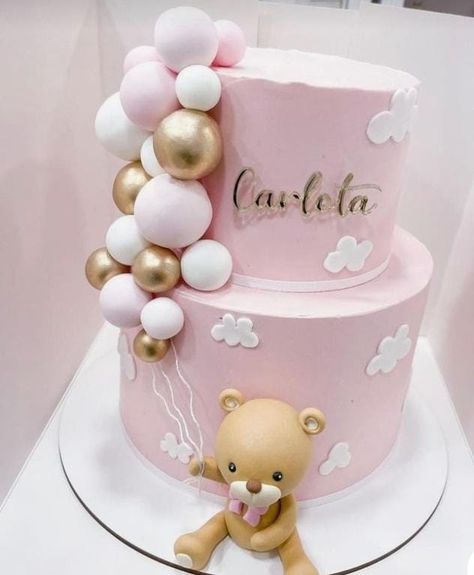 Baby Shower Teddy Bear Cake, Teddy Bear Baby Shower Cake, Event Management Ideas, Teddy Bear Baby Shower Theme, Bear Baby Shower Cake, Baby Shower Teddy Bear, Teddy Bear Cake, Girl Shower Themes