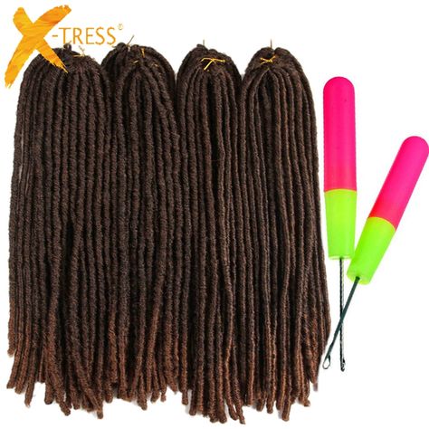 Extension Dreadlocks, Faux Locs Crochet Braids, Hairstyle Ombre, Braids Jumbo, Crochet Braids Hair, Faux Locs Crochet, Braiding Hair Extensions, Locs Crochet, Extension Hair