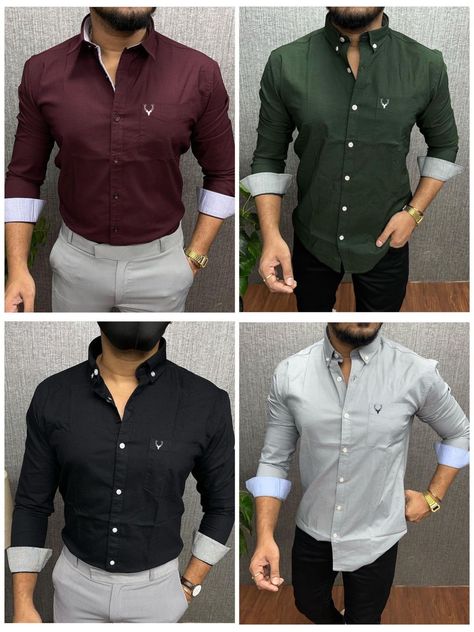 *Premium. Quality Plain Cotton Shirt Artical* *BRAND:- Allen Solly* *22k Showroom Article* *Premium Quality Shirts* *Very Soft & Comfort Feel* *4 Colours* *Full Sleeves* Size : *M38 L40 XL42* (Brand Standard Sizes) *Price : 💫 620 Rs* *Shipping Free ✌* *Full Stock* *350 Pcs Available in stock* *See Video For Quality* Best Quality Guranteed Mens Outfits Dressy, Allen Solly, Outfits Dressy, Full Sleeves, Full Sleeve, Cotton Shirt, Showroom, Premium Quality, Mens Outfits