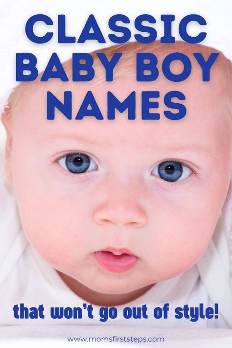 Looking for a classic baby boy name that will always be in style? Our list has the best traditional baby boy names that will stand the test of time! Baby boy name meanings and origins are also included for our list. We have unique boy names, traditional boy names, vintage boy name ideas, and more. You won't find a trendy name in sight because this list is for parents who want a name that will always be in style! Unusual Baby Boy Names, British Names For Boys, Vintage Boy Names List, C Boy Names, Classy Boy Names, Boys Baby Names, Last Names For Boys, Baby Names Traditional, Traditional Baby Boy Names